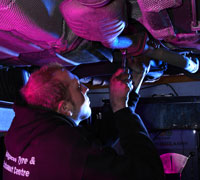 Exhausts fitted and repaired